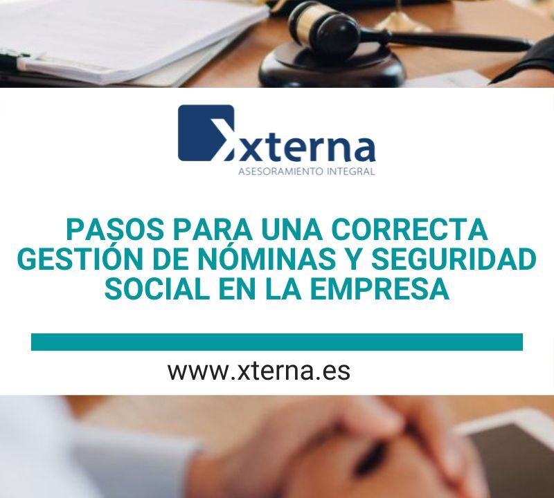 nóminas y seguridad social